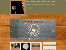 Tablet Screenshot of expomillennium.com